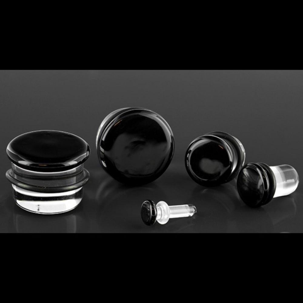 Single Flair Colorfront Pyrex Plugs 20mm 13/16”